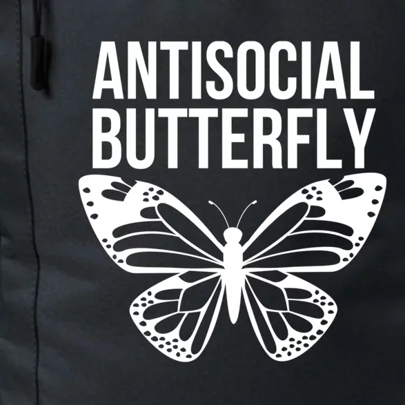 Antisocial Butterfly Funny Introverted Daily Commute Backpack