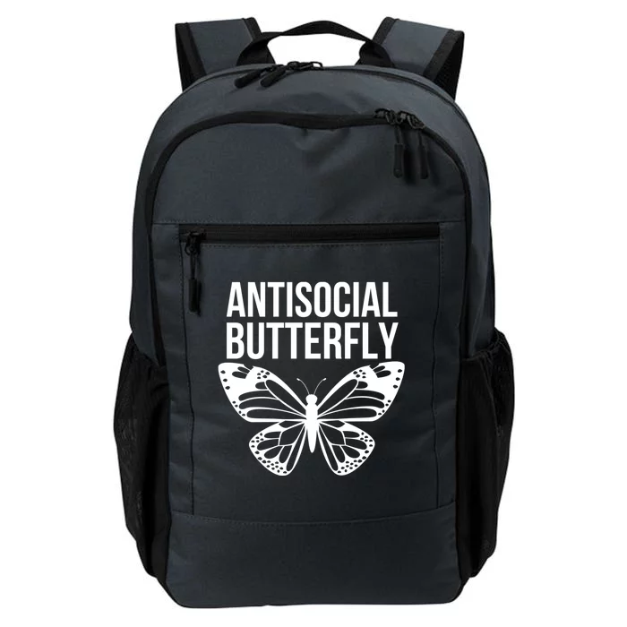 Antisocial Butterfly Funny Introverted Daily Commute Backpack