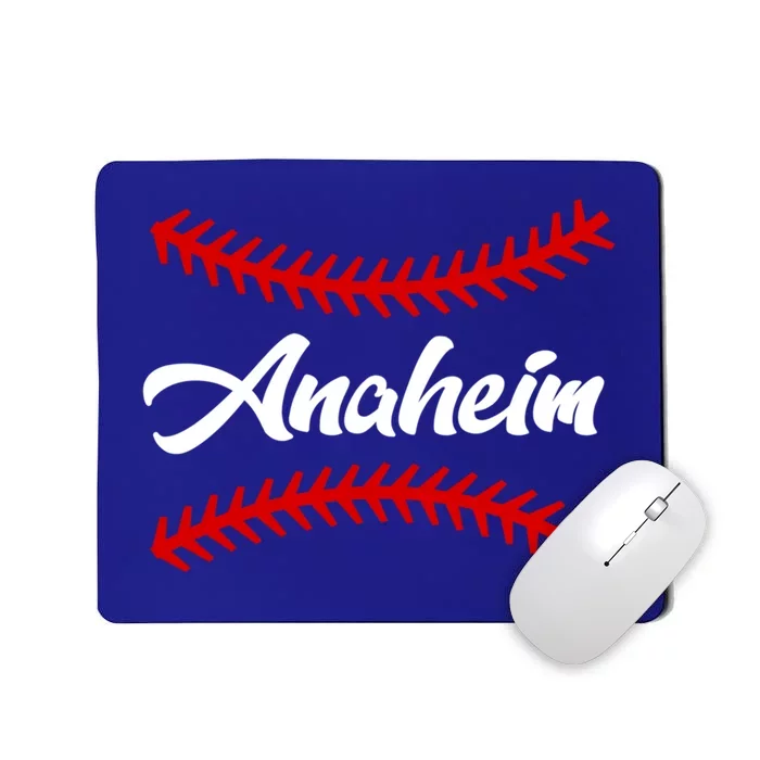 Anaheim Baseball Fan Cool Gift Mousepad