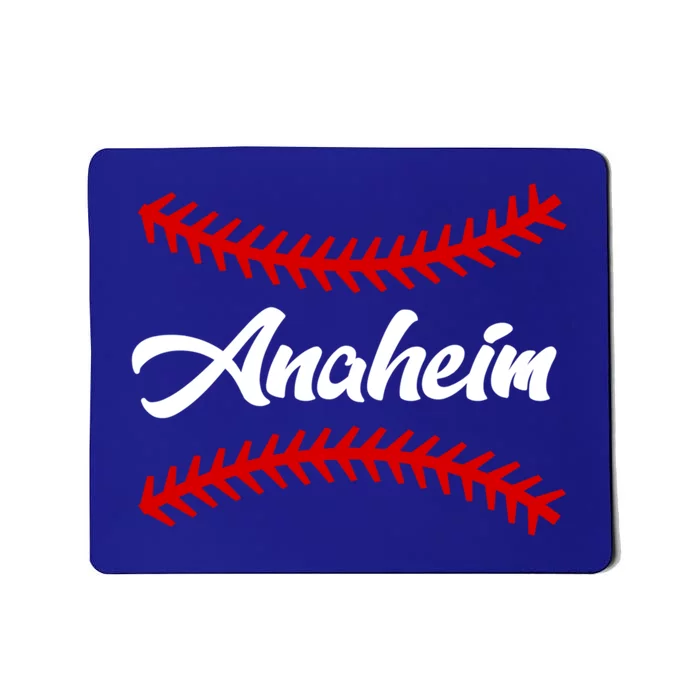 Anaheim Baseball Fan Cool Gift Mousepad