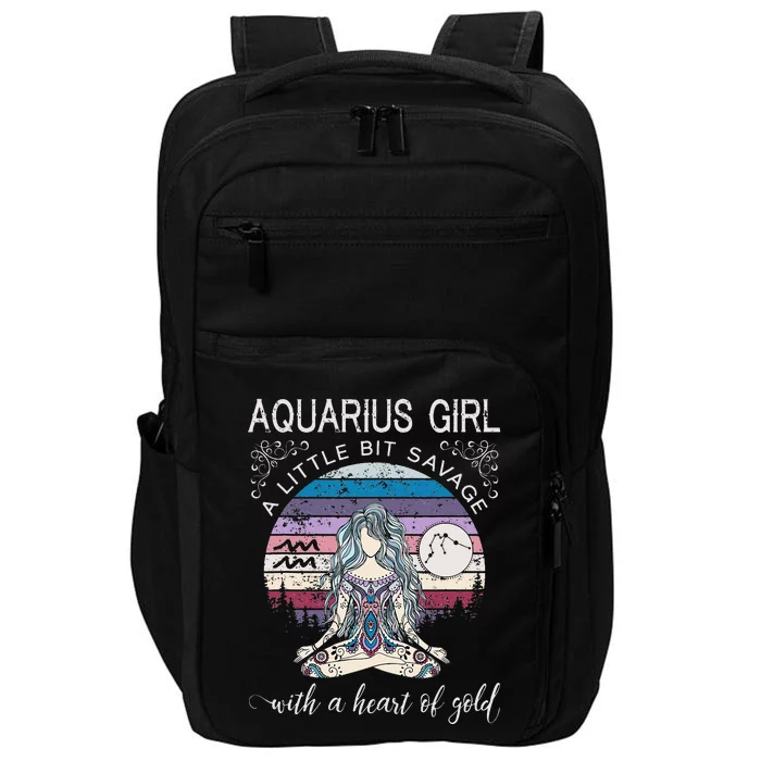 Aquarius Birthday for Wo February Gift Impact Tech Backpack