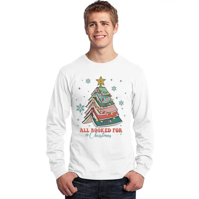 All Booked For Christmas Tall Long Sleeve T-Shirt