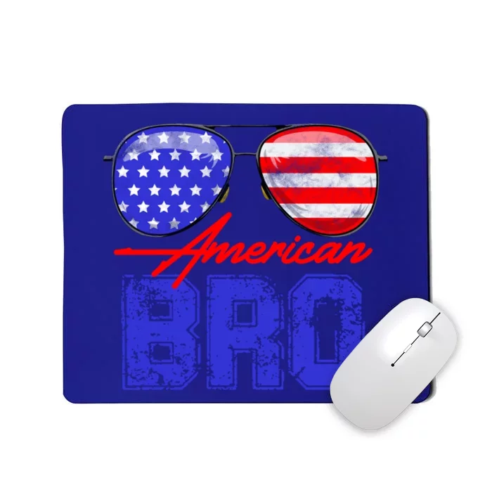 American Bro! Funny 4th Of July Gift Mousepad