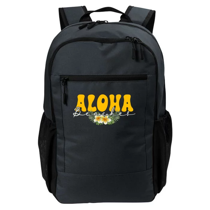 Aloha Beaches Funny Hawaii Tropical Daily Commute Backpack