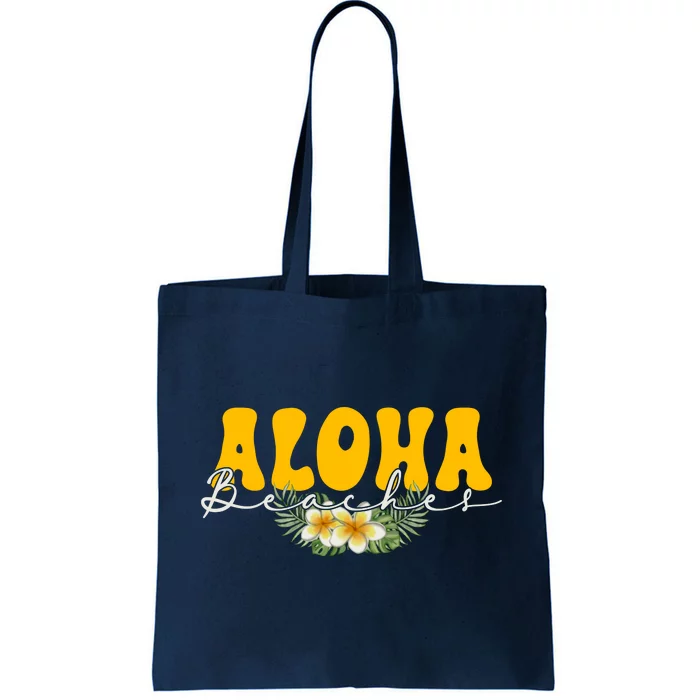 Aloha Beaches Funny Hawaii Tropical Tote Bag