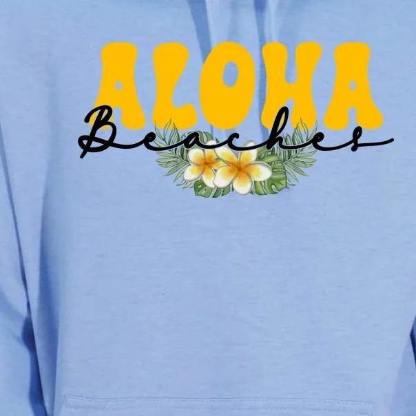 Aloha Beaches Funny Hawaii Tropical Unisex Surf Hoodie