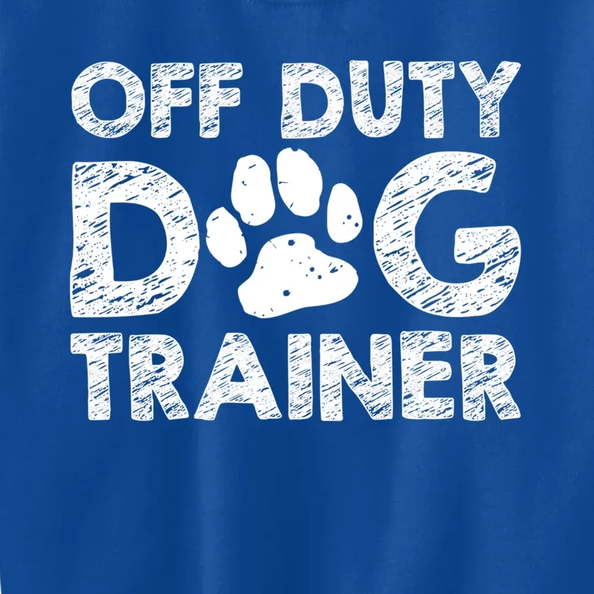 Animal Behaviorist Gift Training Dog Trainer Cute Gift Kids Sweatshirt