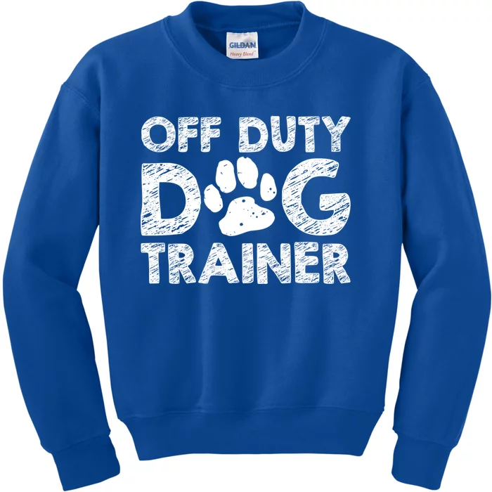 Animal Behaviorist Gift Training Dog Trainer Cute Gift Kids Sweatshirt