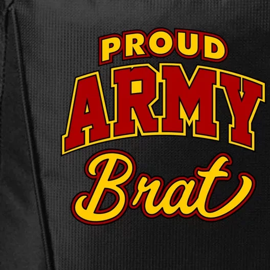 Army Brat Great Gift City Backpack