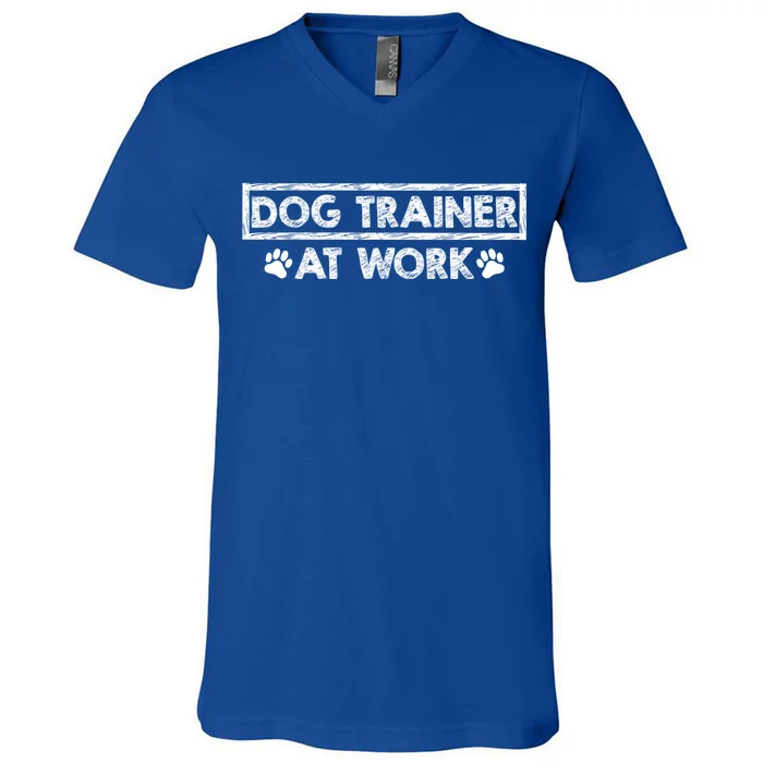 Animal Behaviorist Gift Training Dog Trainer Gift V-Neck T-Shirt