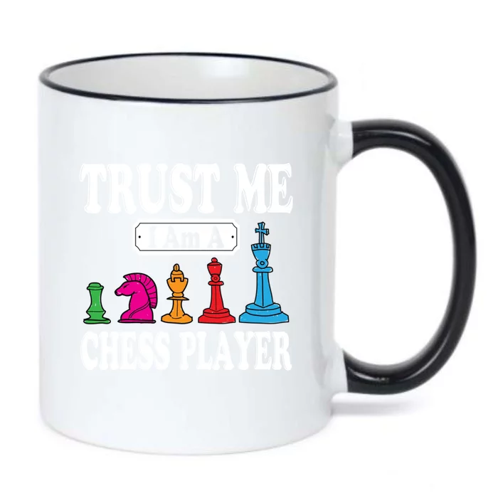 Awesome Board Game Tees Trust Me I Am A Chess Player Gift Black Color Changing Mug