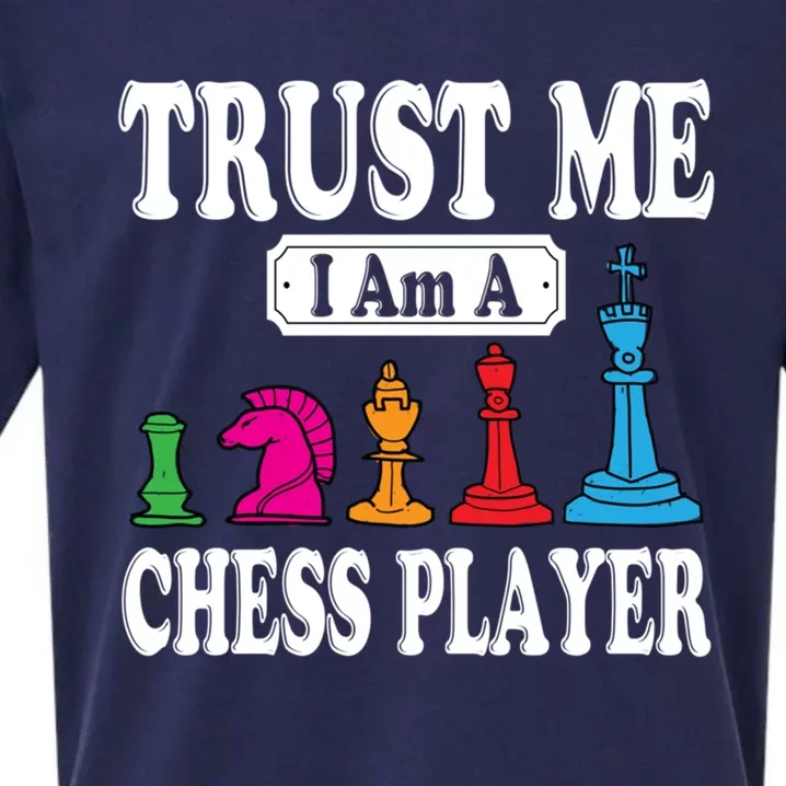 Awesome Board Game Tees Trust Me I Am A Chess Player Gift Sueded Cloud Jersey T-Shirt