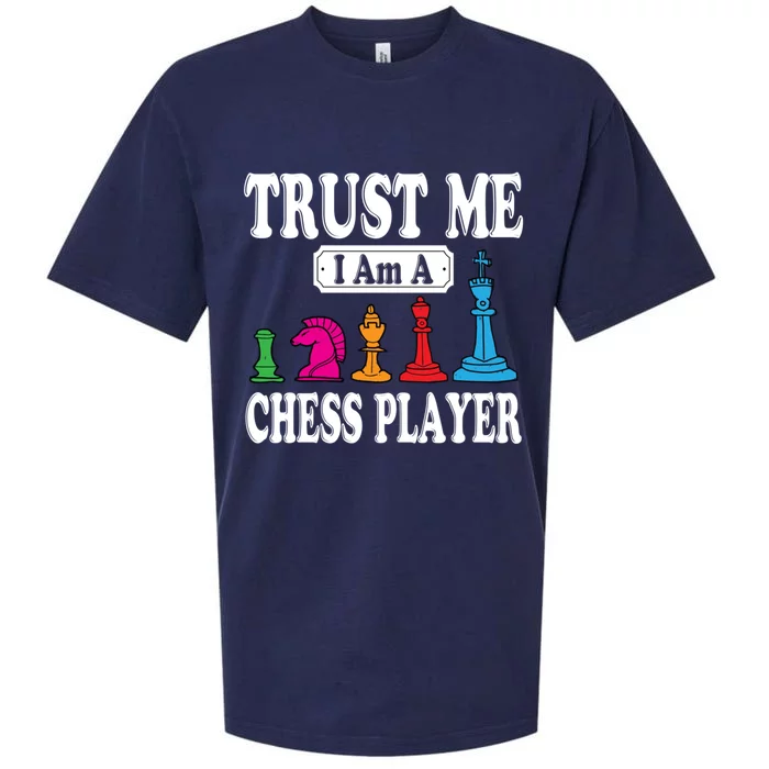 Awesome Board Game Tees Trust Me I Am A Chess Player Gift Sueded Cloud Jersey T-Shirt