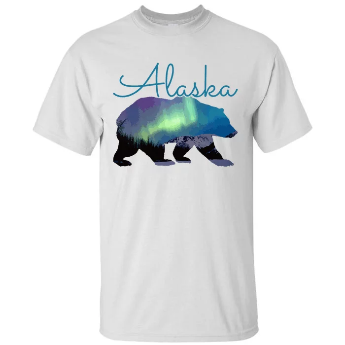 Alaska Bear Grizzly Polar Alaskan Nature Tall T-Shirt