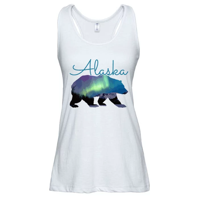 Alaska Bear Grizzly Polar Alaskan Nature Ladies Essential Flowy Tank