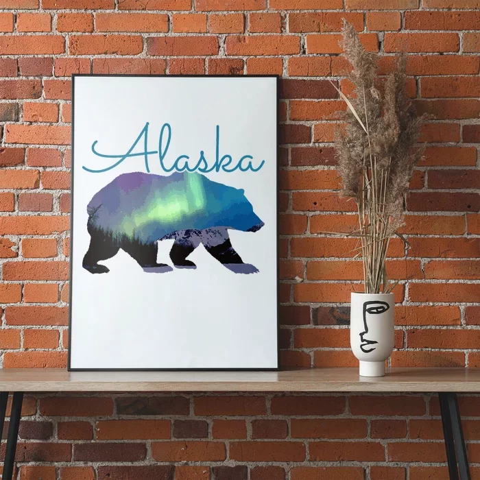 Alaska Bear Grizzly Polar Alaskan Nature Poster