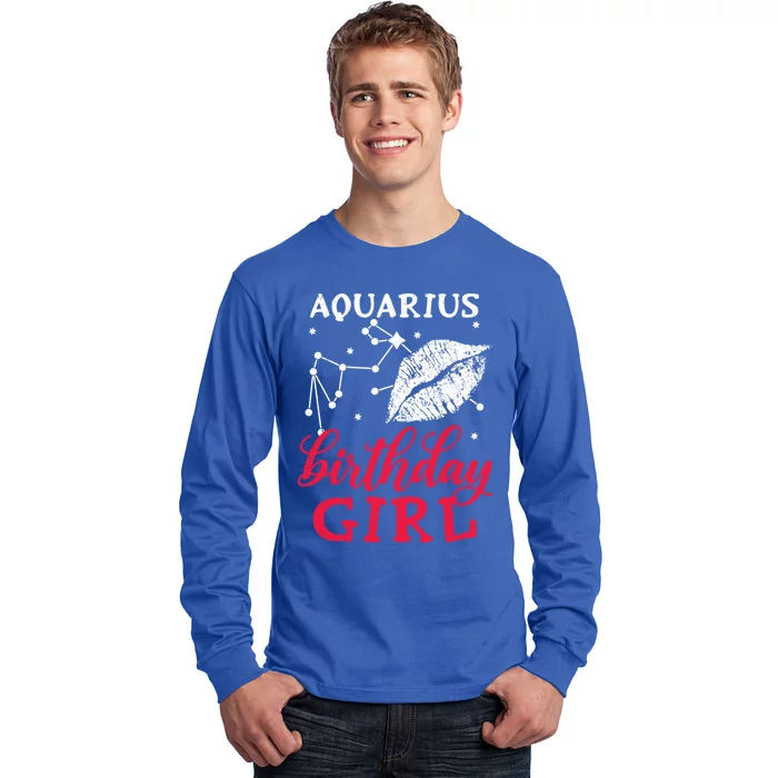 Aquarius Birthday Gift Long Sleeve Shirt