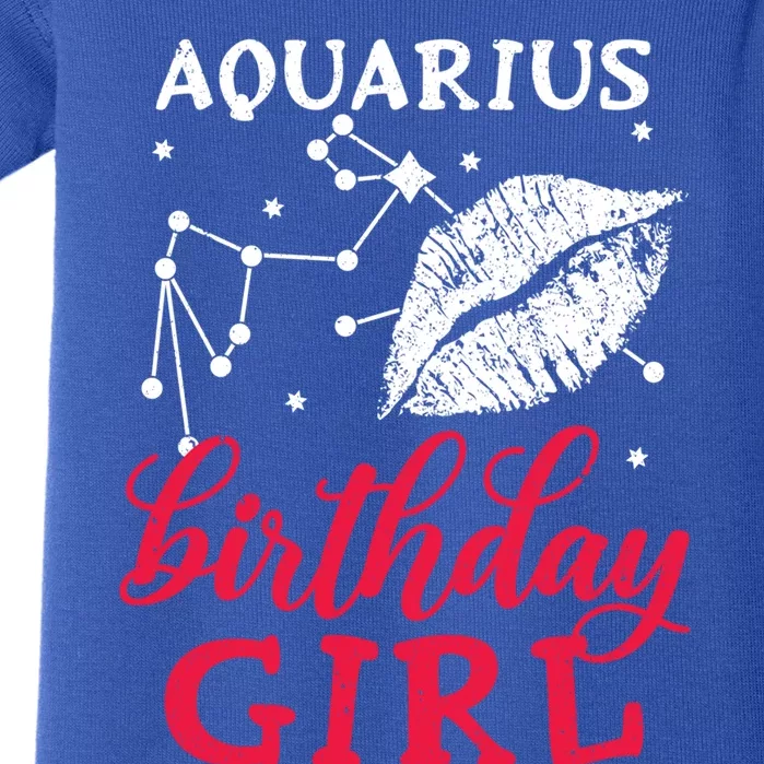 Aquarius Birthday Gift Baby Bodysuit