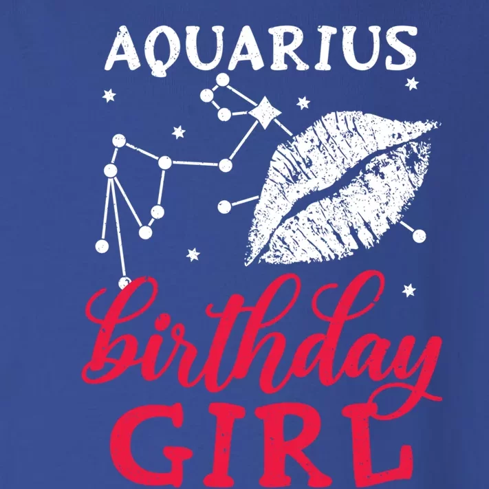 Aquarius Birthday Gift Toddler Long Sleeve Shirt