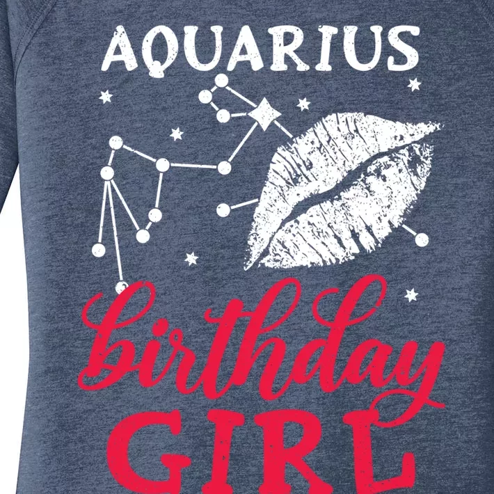 Aquarius Birthday Gift Women's Perfect Tri Tunic Long Sleeve Shirt