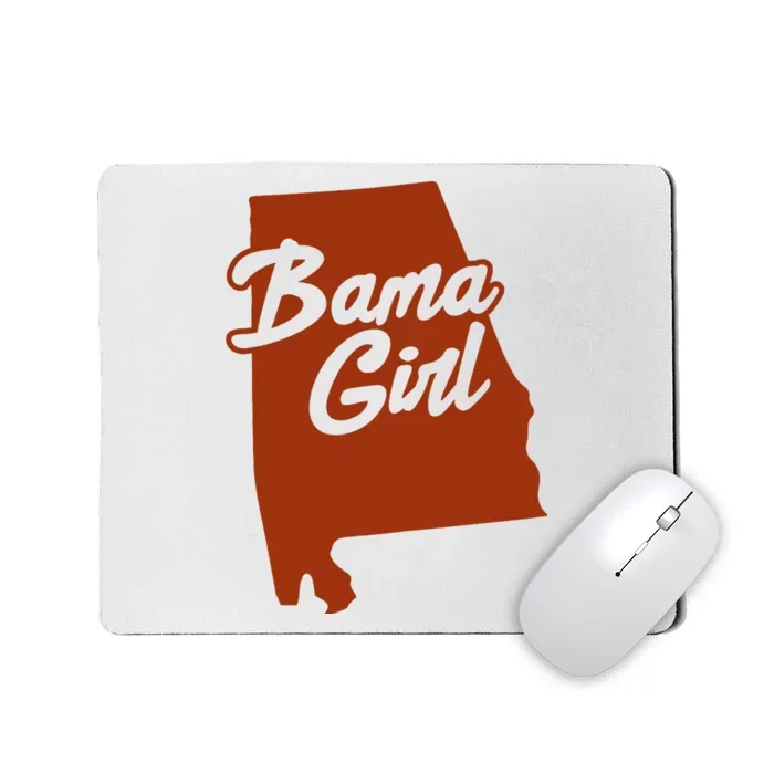 Alabamians Bama Girl Alabama State Mousepad