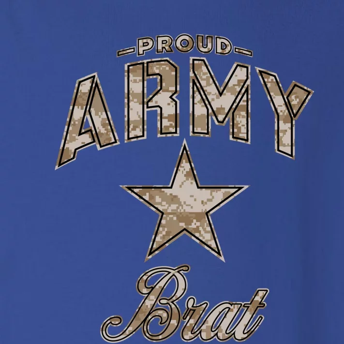 Army Brat Gift And (Camo) Toddler Long Sleeve Shirt