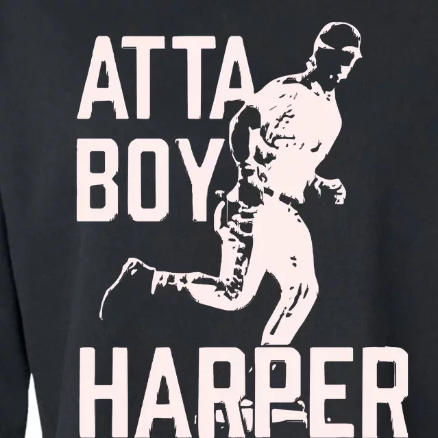 Atta Boy Harper Cropped Pullover Crew