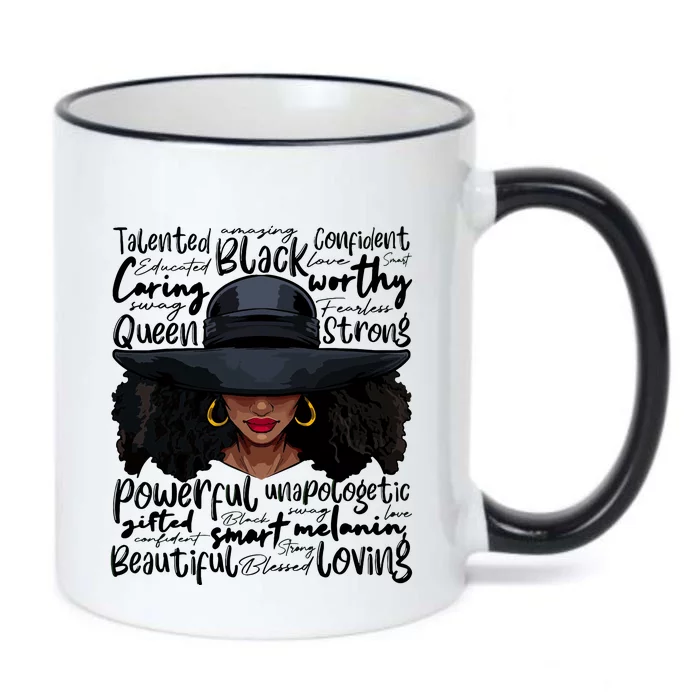 African Black History African American Ladies Juneteenth Black Color Changing Mug