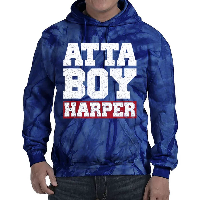 Atta Boy Harper He WasnT Supposed To Hear It Tie Dye Hoodie