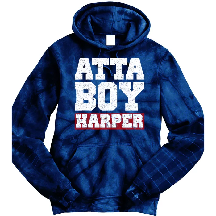 Atta Boy Harper He WasnT Supposed To Hear It Tie Dye Hoodie