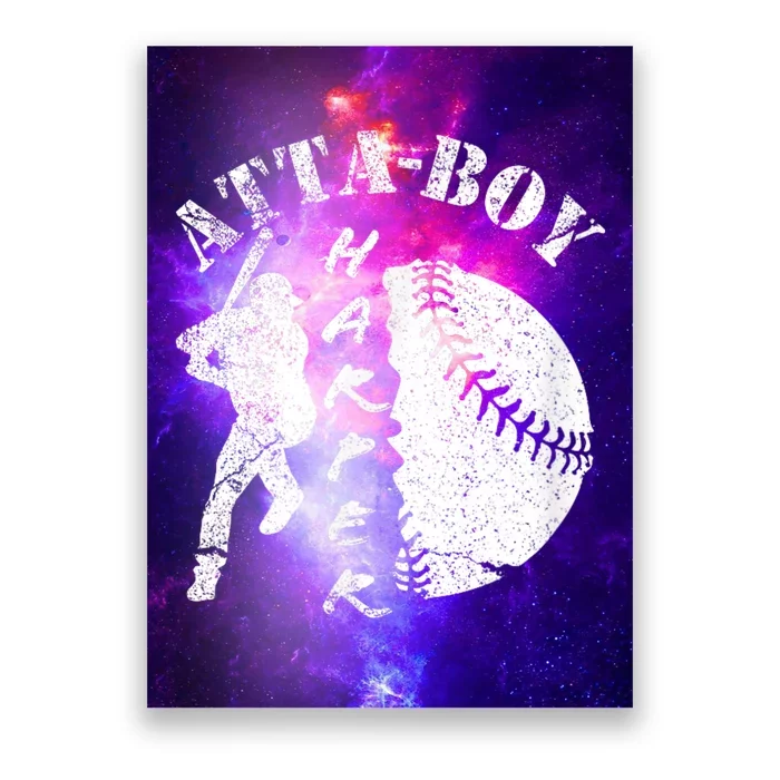 Atta Boy Harper Baseball Homerun Poster