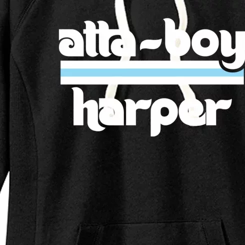 Atta Boy Harper Trending Atta Boy Harper Women's Fleece Hoodie