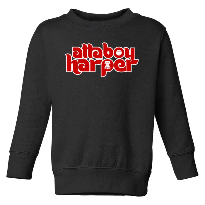 Atta Boy Harper Trending Atta Boy Harper Toddler Sweatshirt