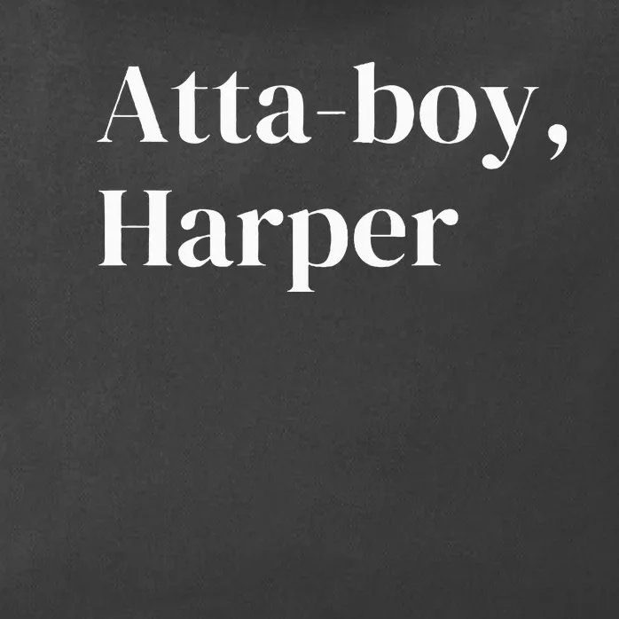 Atta Boy Harper Zip Tote Bag