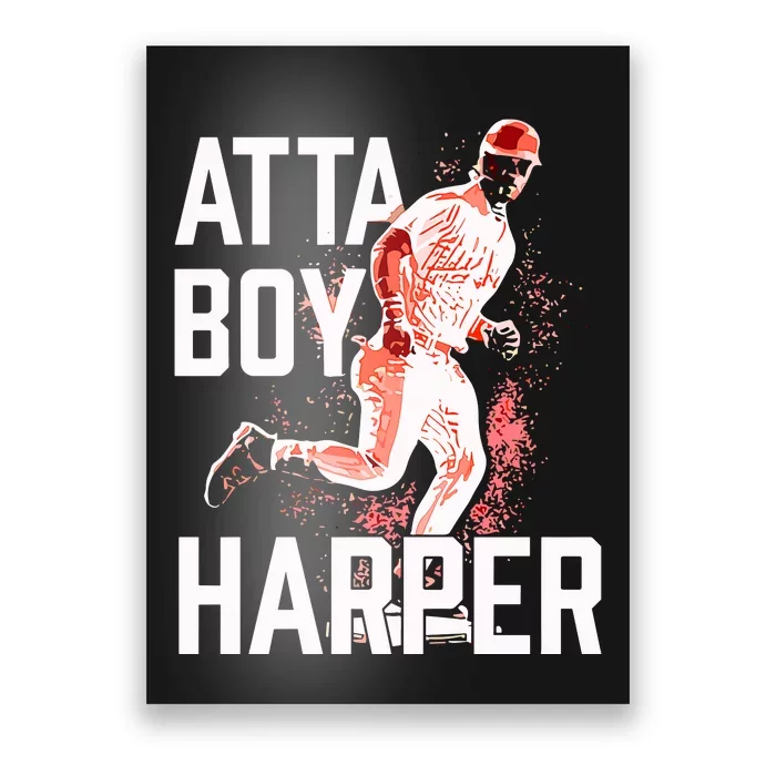 Atta Boy Harper Philadelphia Poster