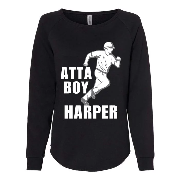 Atta Boy Harper Philadelphia Womens California Wash Sweatshirt