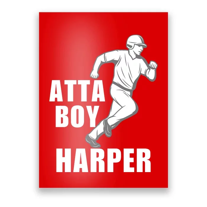 Atta Boy Harper Philadelphia Poster