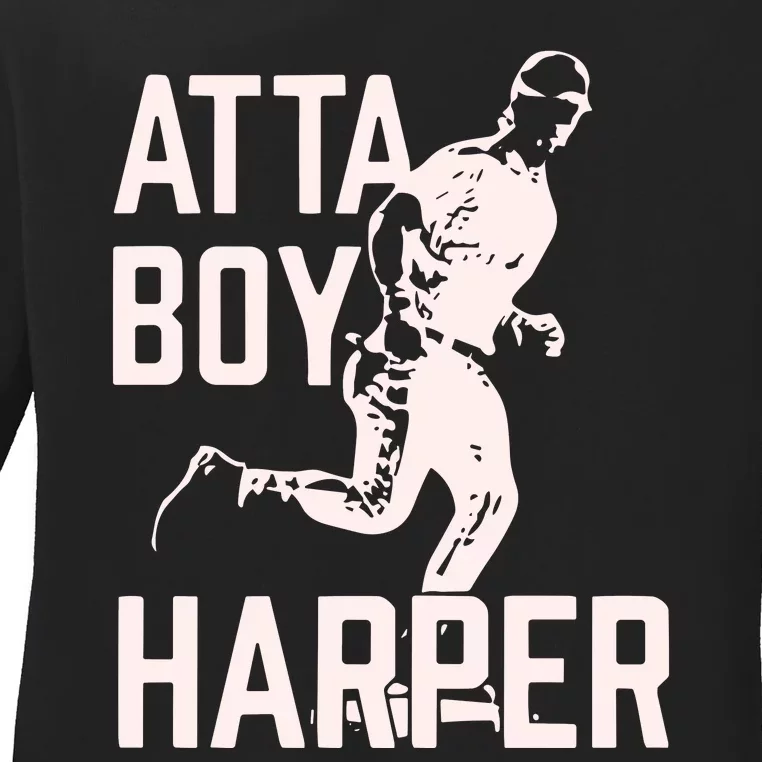 Atta Boy Harper Philadelphia Ladies Long Sleeve Shirt