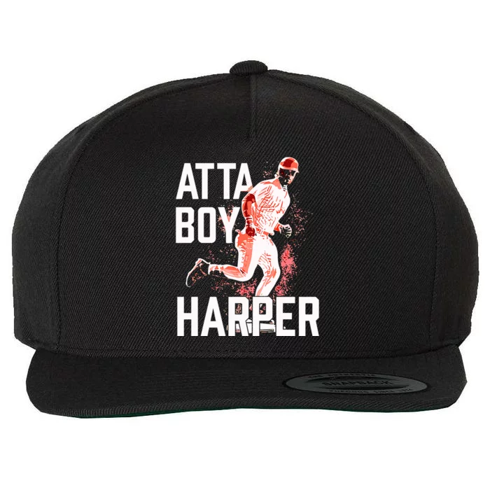 Atta Boy Harper Wool Snapback Cap