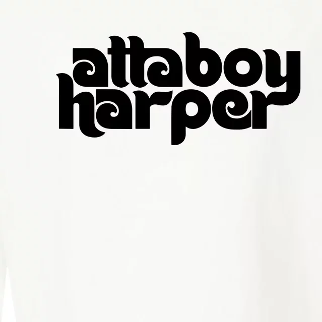 Atta Boy Harper Cropped Pullover Crew