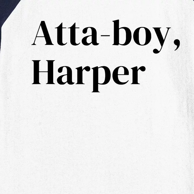 Atta Boy Harper Baseball Sleeve Shirt