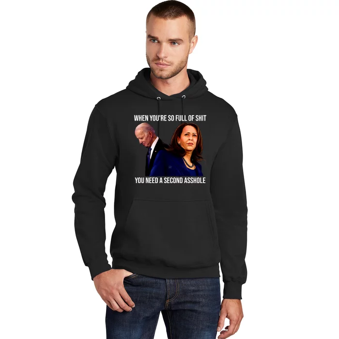 Biden Shirt Funny Anti Biden Harris Design Hoodie