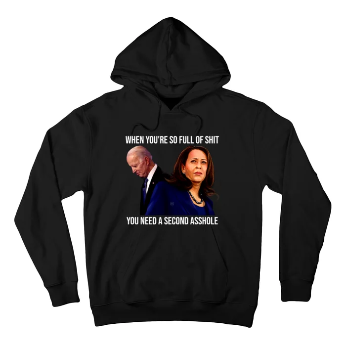 Biden Shirt Funny Anti Biden Harris Design Hoodie