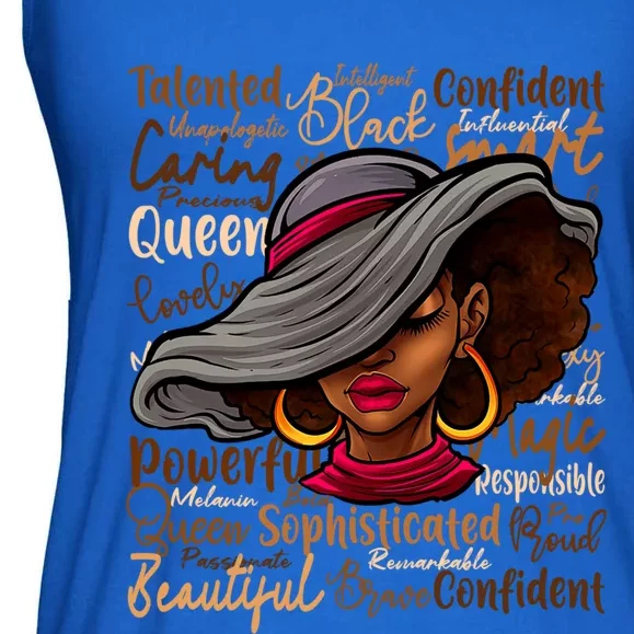 African Black History African American Juneteenth Cool Gift Ladies Essential Flowy Tank