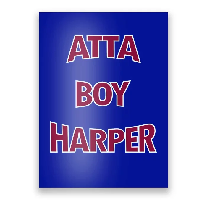 Atta Boy Harper Poster