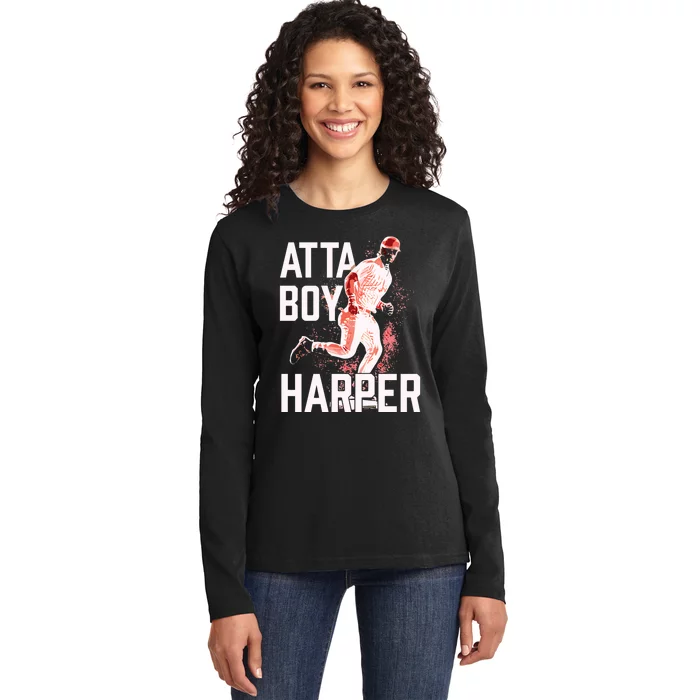 Atta Boy Harper Trending Atta Boy Harper Ladies Long Sleeve Shirt