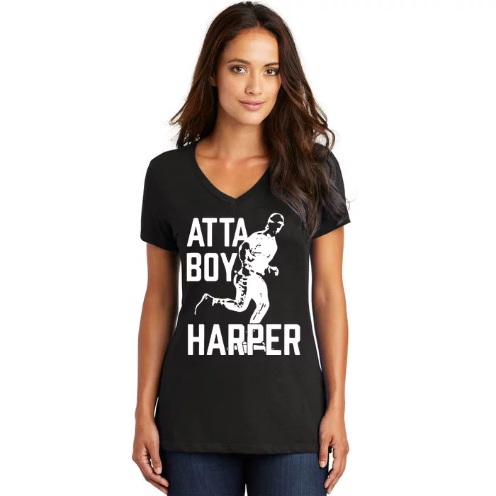 Atta Boy Harper Trending Atta Boy Harper Women's V-Neck T-Shirt