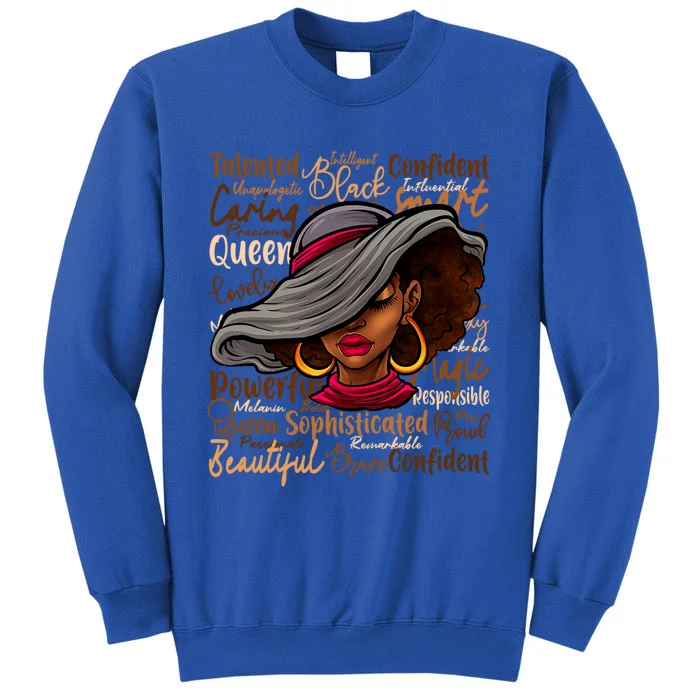 African Black History African American Juneteenth Gift Tall Sweatshirt