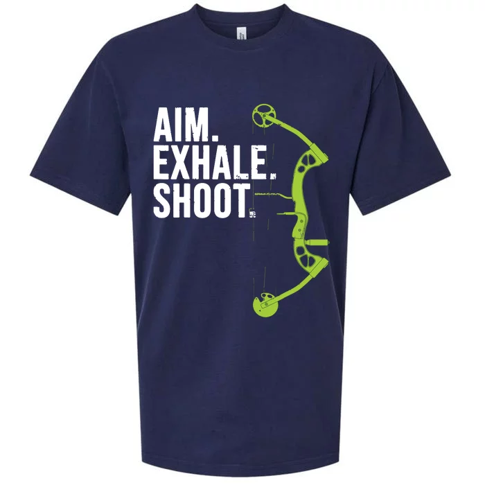 Archery Bow Hunting Shirts Aim Exhale Shoot Sueded Cloud Jersey T-Shirt