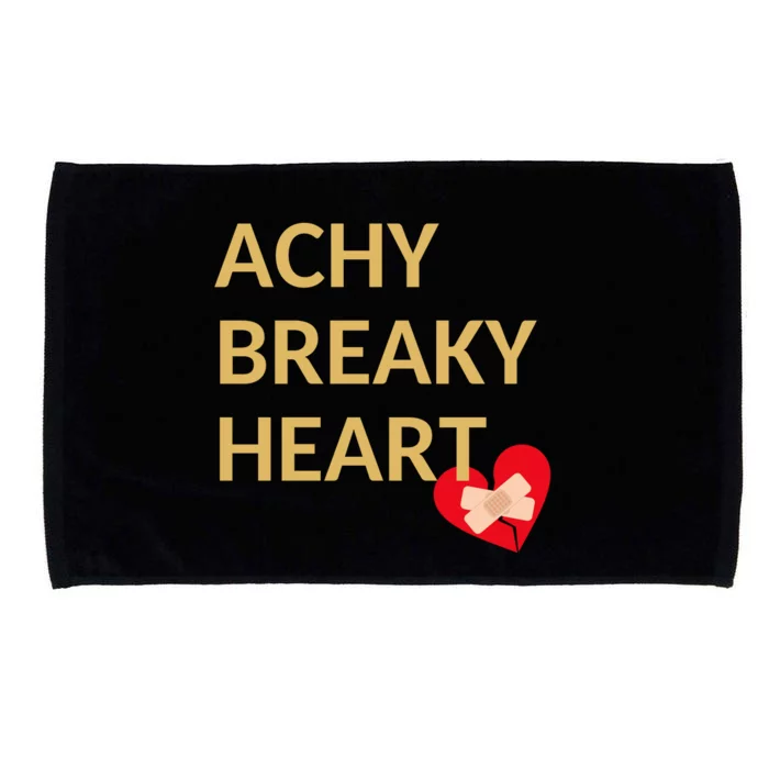 Achy Breaky Heart Gift For Music Lovers Microfiber Hand Towel